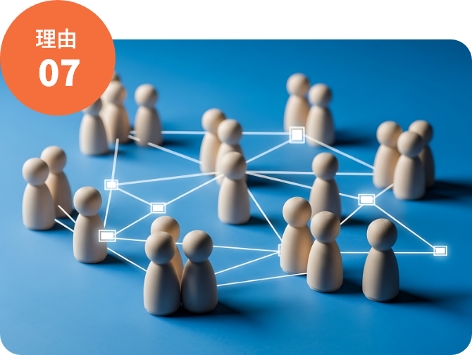 全国100事務所以上の 全国ネットワークに参加!